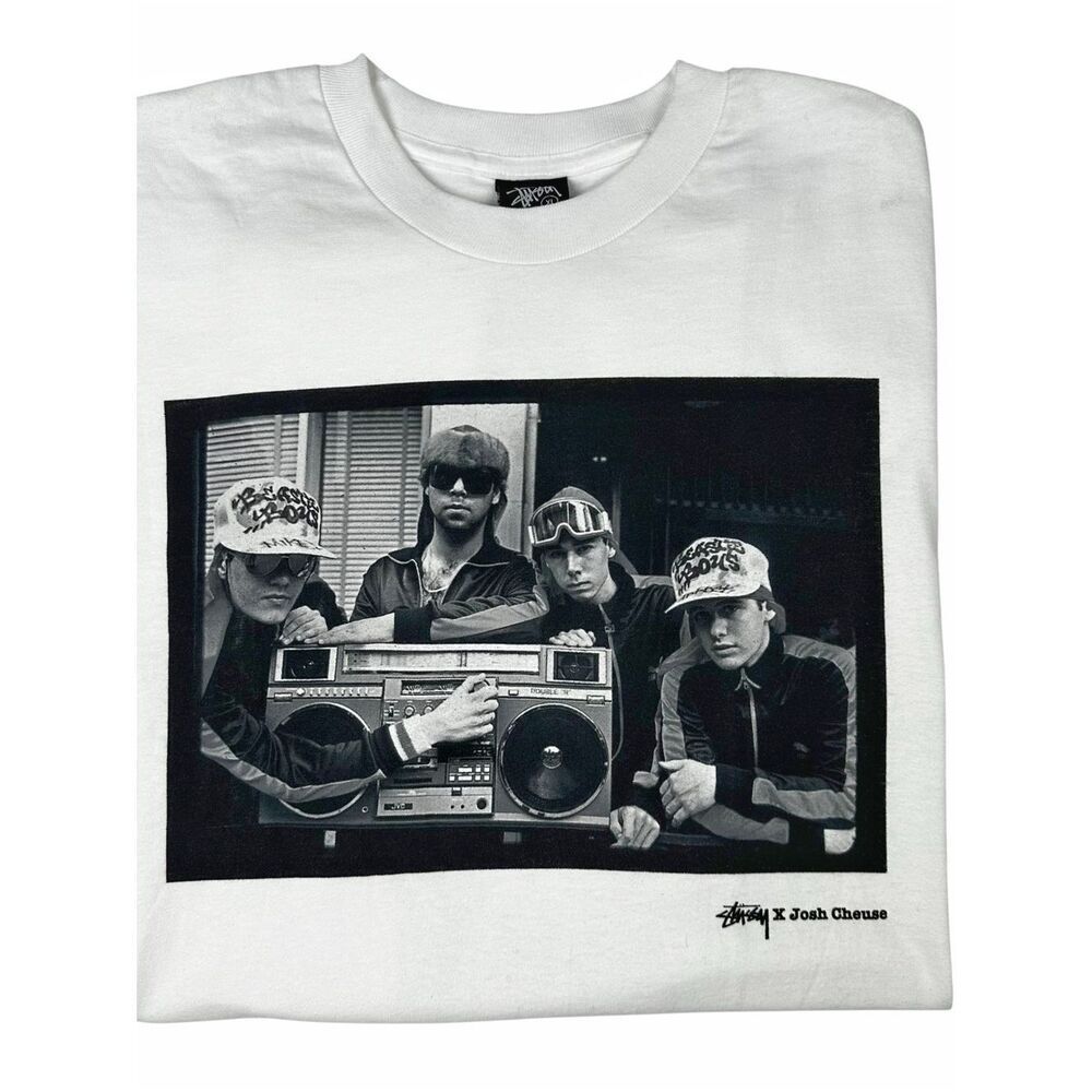 Stussy Beastie Boys Josh Cheuse T-Shirt Size XL Limited Edition